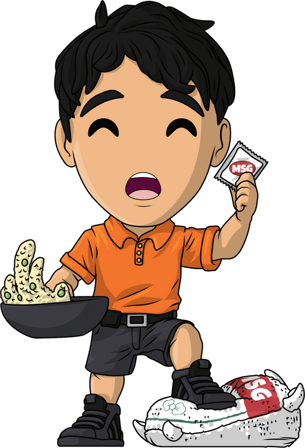 Oncle Roger en cuisine