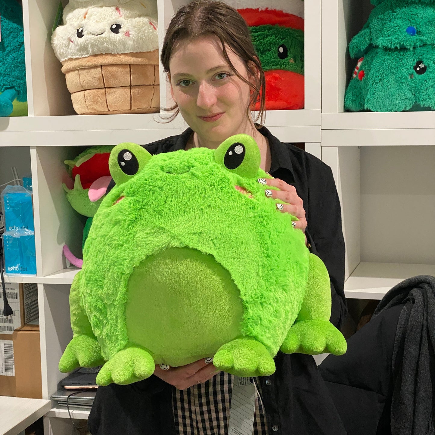 Peluche Squishable – Grenouille
