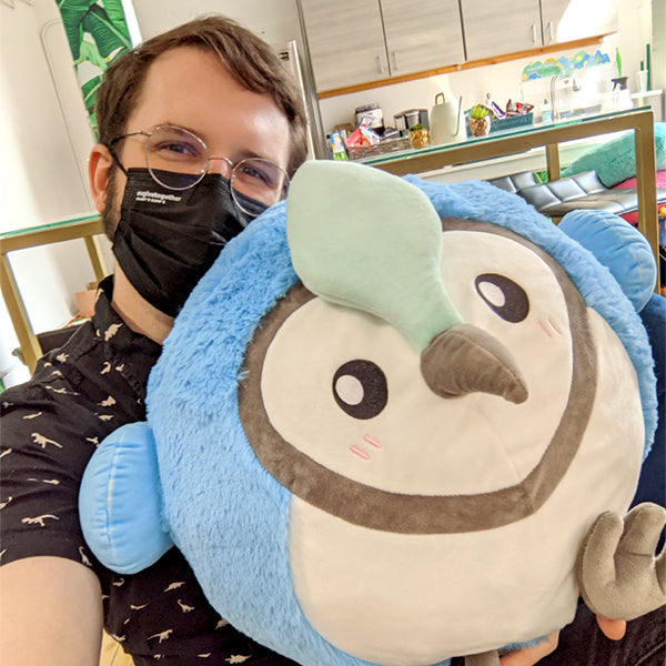 Peluche Squishable – Geai Bleu
