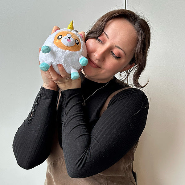 Peluche Undercover – Snacker Corgi Déguisé en Licorne