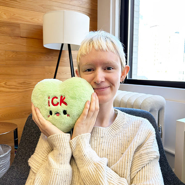 Peluche Snacker – Cœurs Bonbon Ick