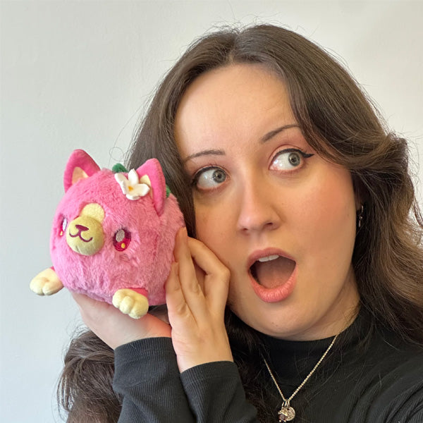 Peluche Alter Egos Série 18 – Fraise Chat