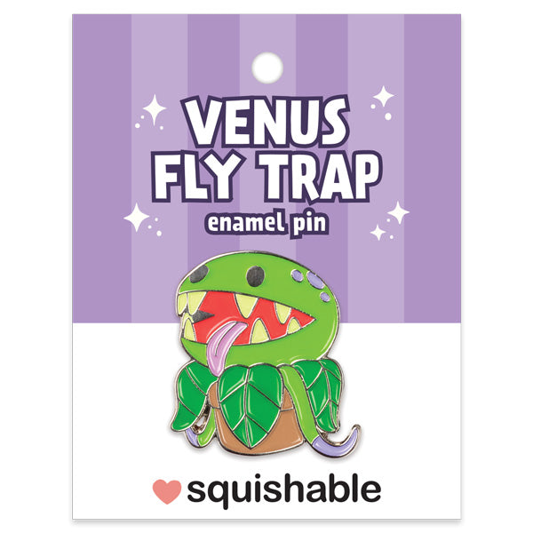 Pin's Émaillé Squishable – Dionée Attrape-Mouche