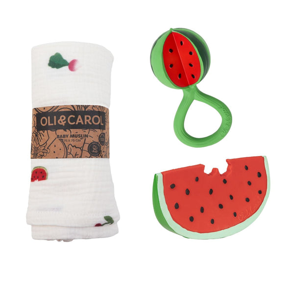 Watermelon Fresh – Coffret cadeau bébé 3 mois+ – vue produit 2