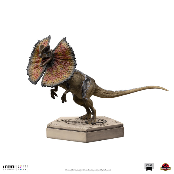 Dilophosaurus Statue - Jurassic Park - Icons - Jurassic World