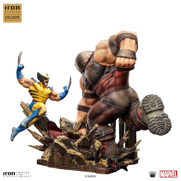 Wolverine vs. Juggernaut Statue - X-Men - Art Scale 1/10 - Marvel Comics