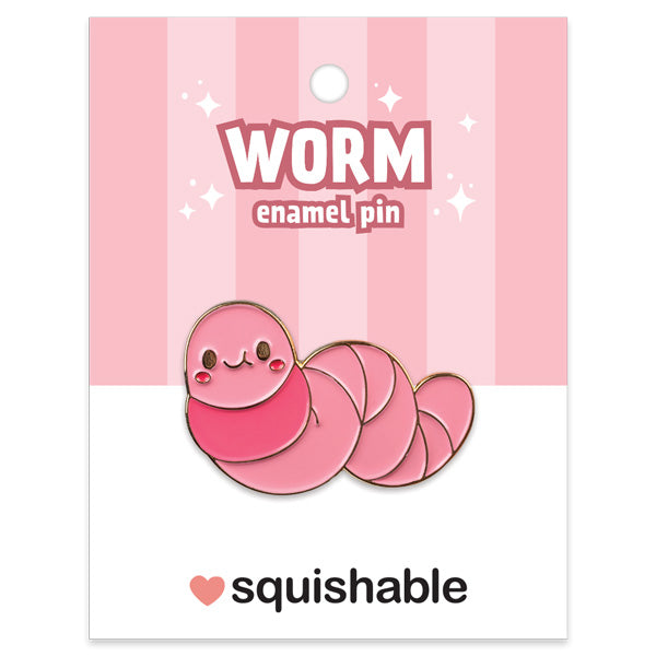 Pin's Émaillé Squishable – Ver