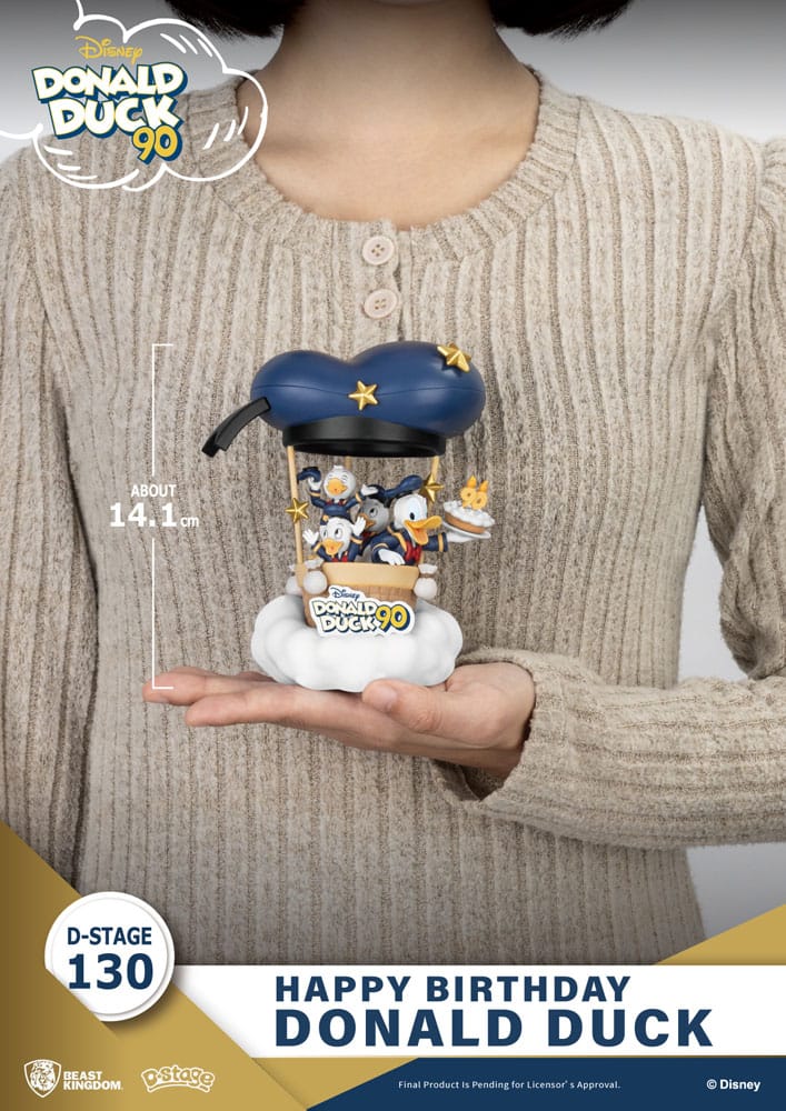 Diorama D-Stage Donald Duck "90ème Anniversaire"