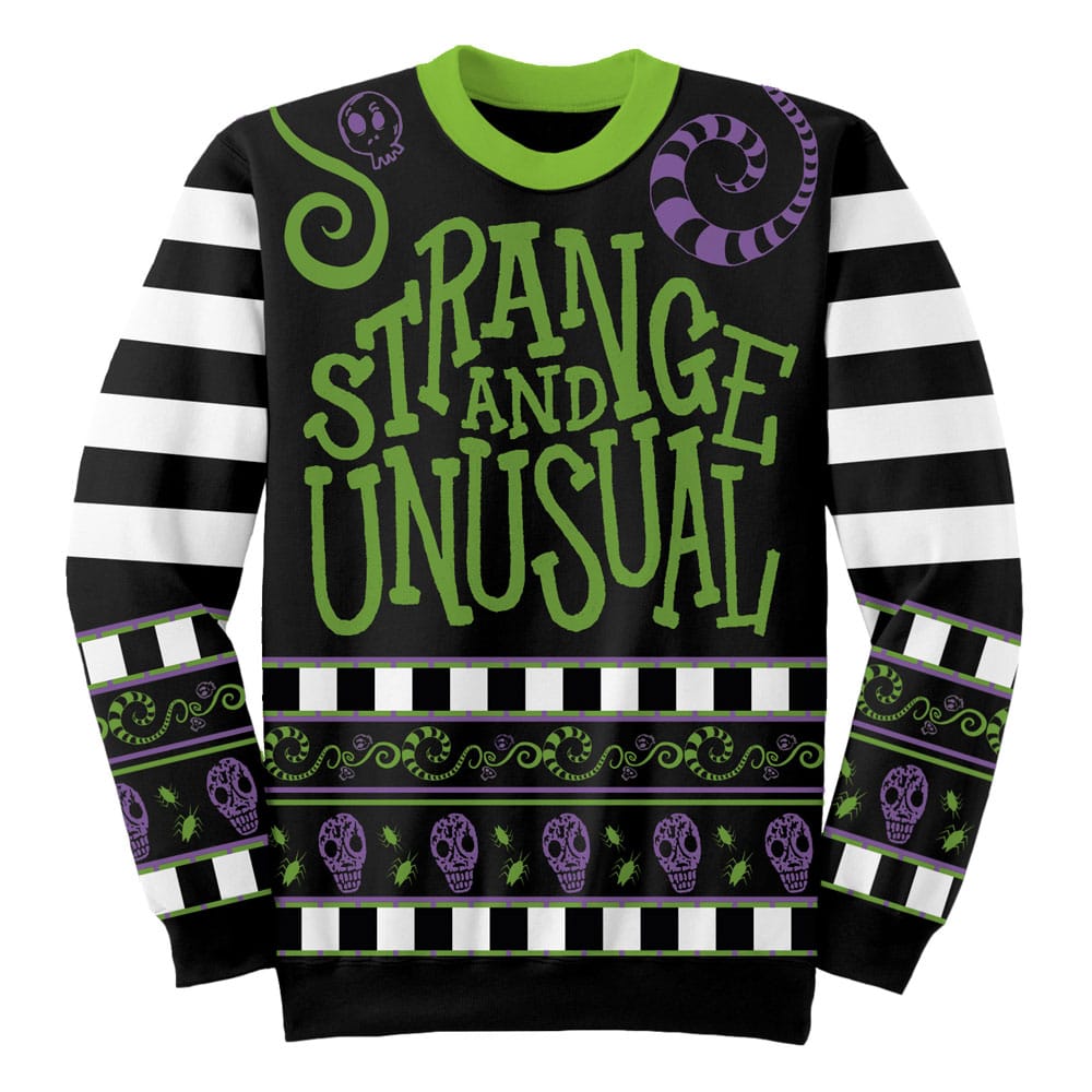 Beetlejuice Christmas Sweater - Strange & Unusual