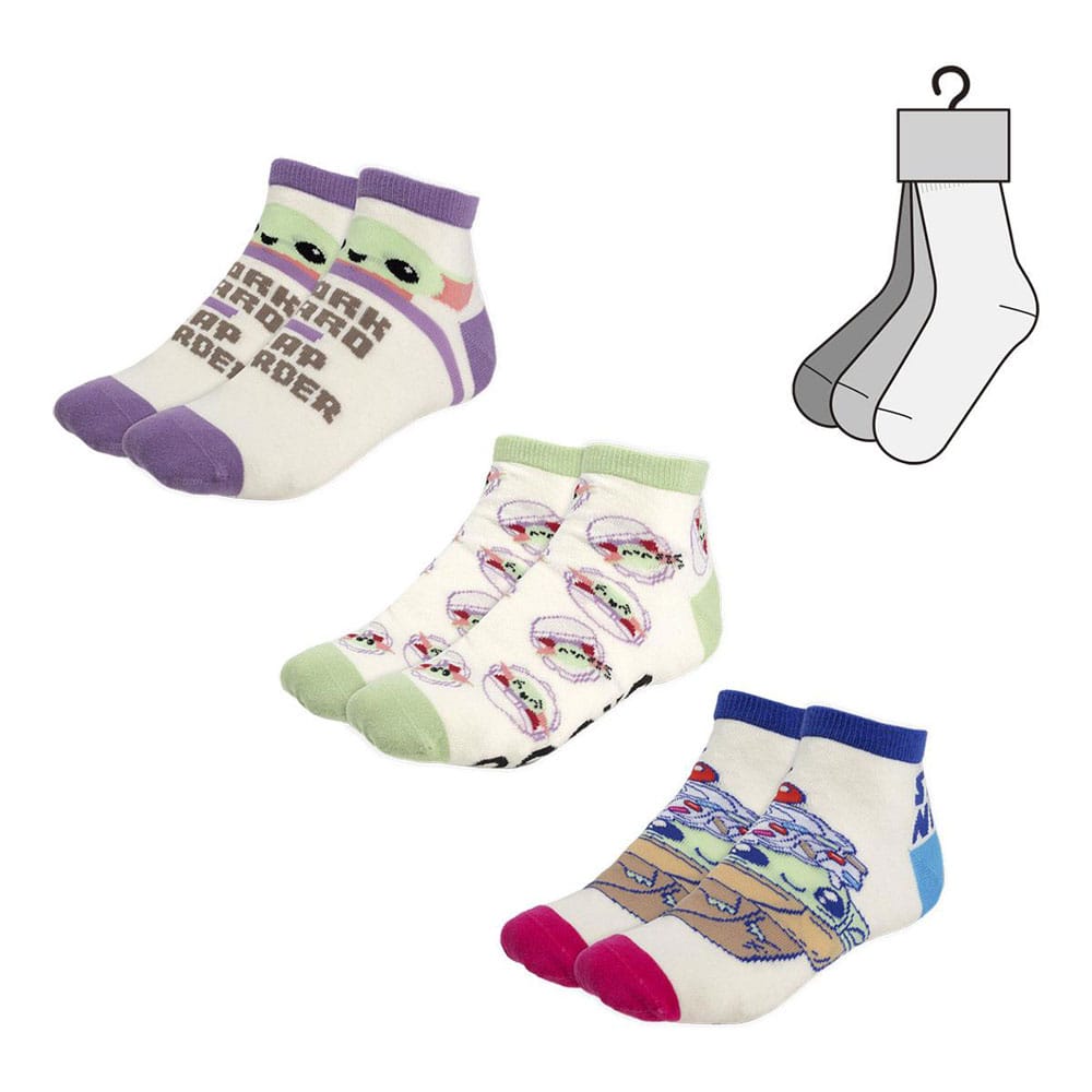 Pack of 3 SocksStar Wars: The Mandalorian - Grogu