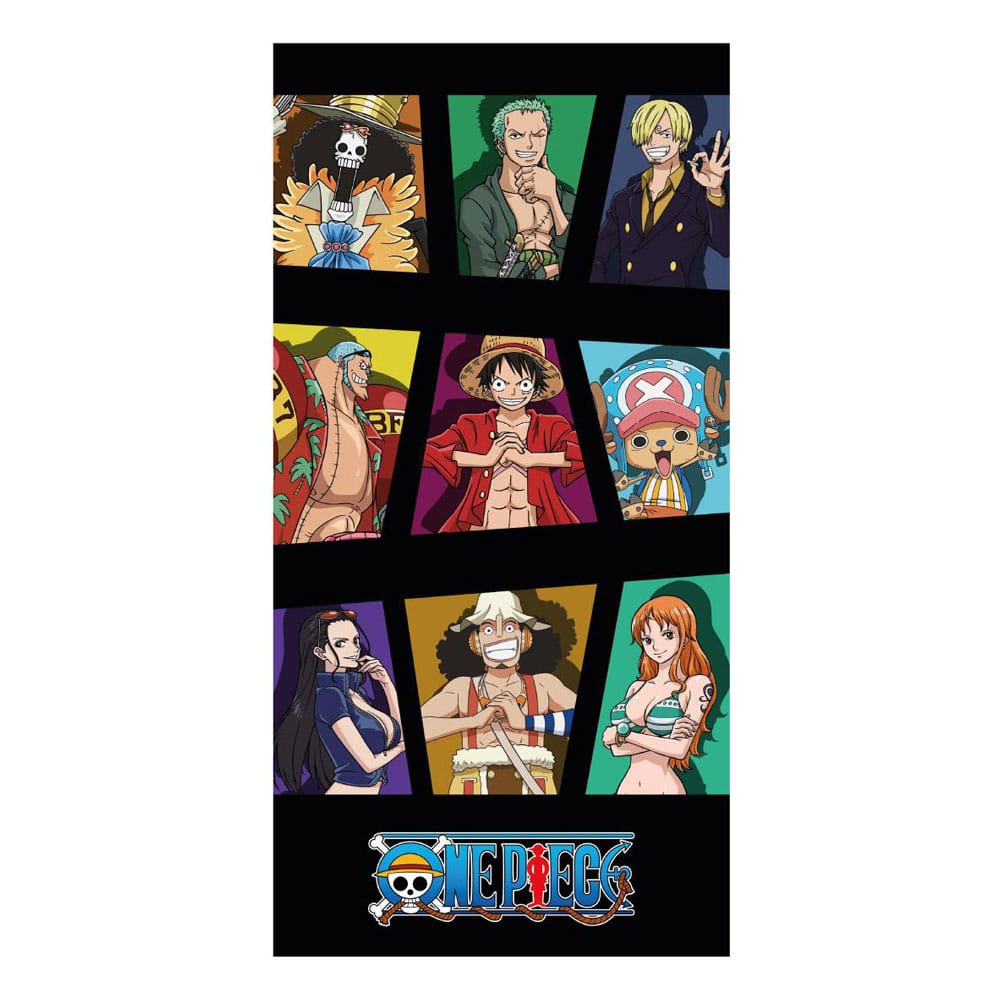 One Piece Bath Towel - Straw Hat Crew
