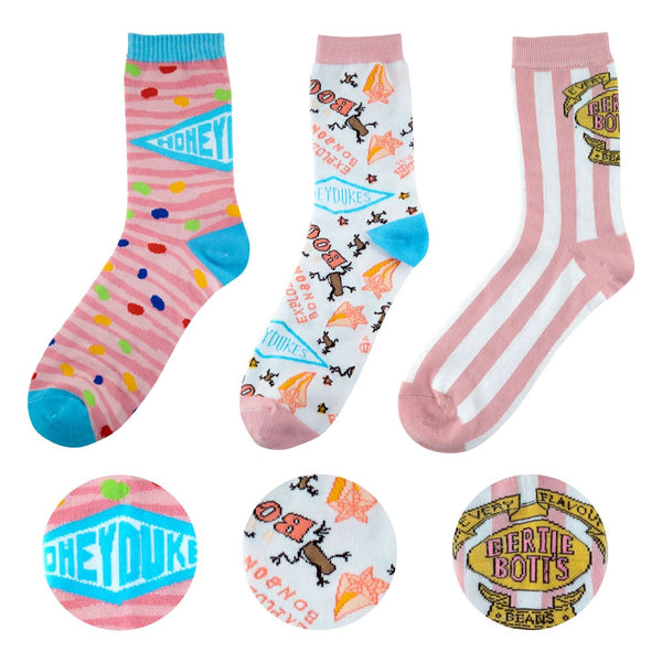Pack of 3 pairs of Harry Potter socks - Honeydukes