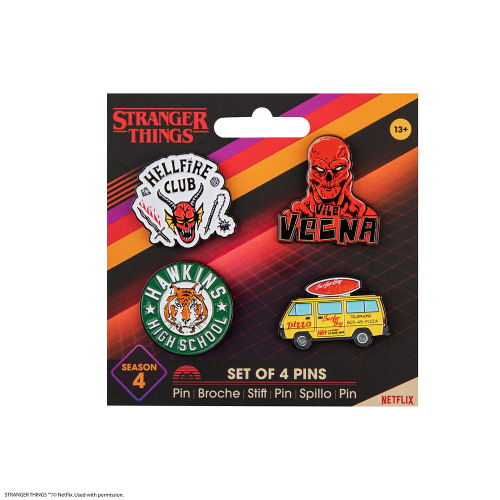Stranger Things Pin - Season 4