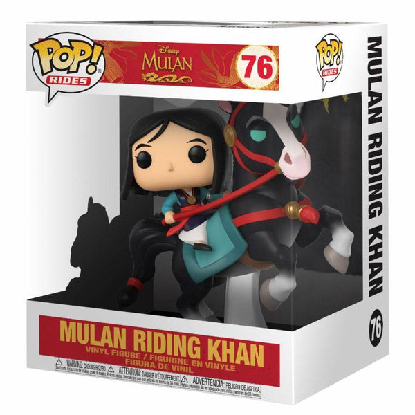 Funko Pop! Rides Mulan sur Khan – Disney