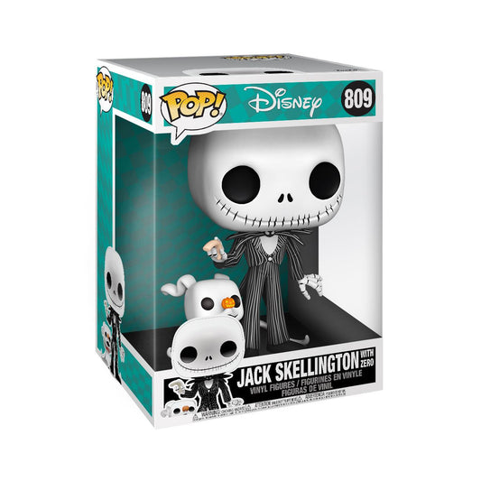 Pop! Jumbo Jack Skellington with Zero