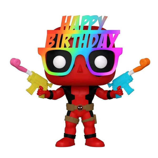 Funko Pop! Deadpool avec Lunettes d'Anniversaire