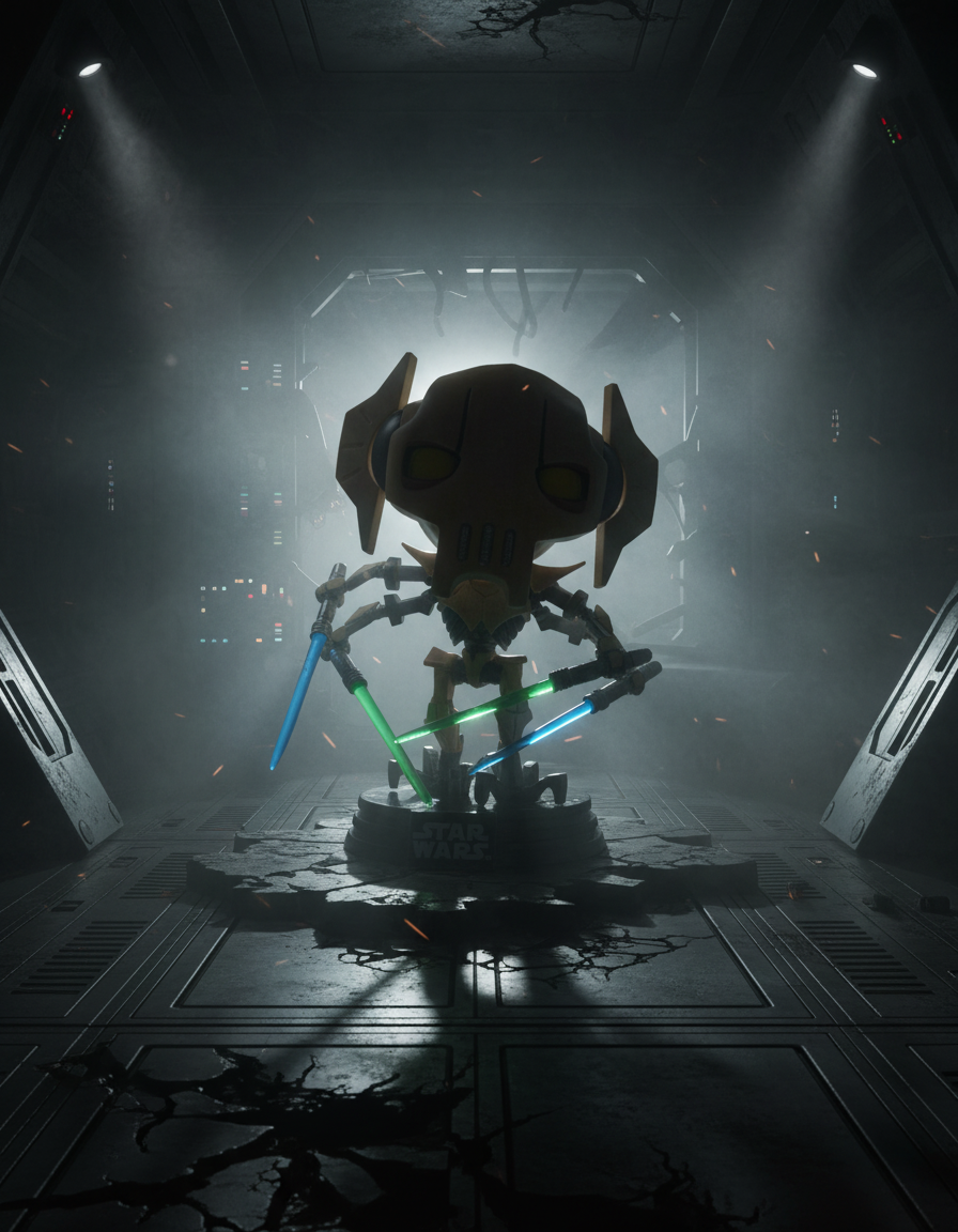 Pop! Général Grievous avec Sabres Laser