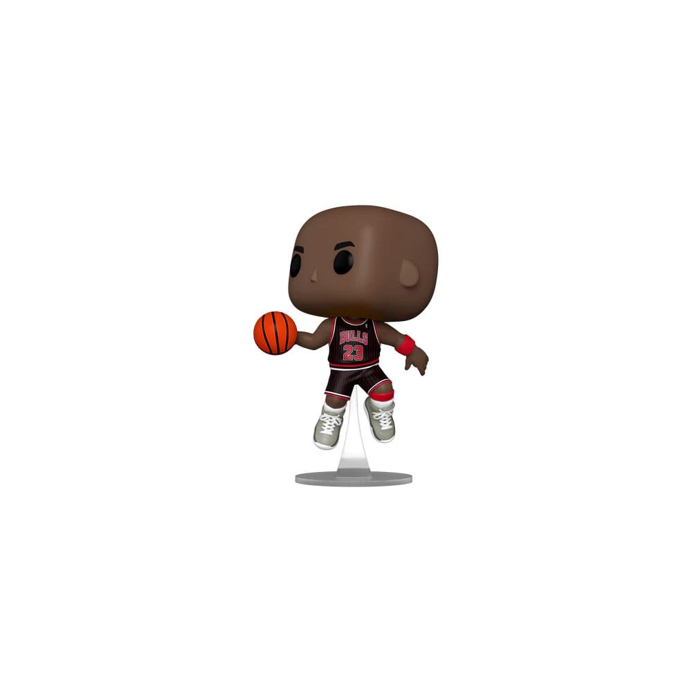 Pop! Michael Jordan with Jordans (Blk Pinstripe Jersey)