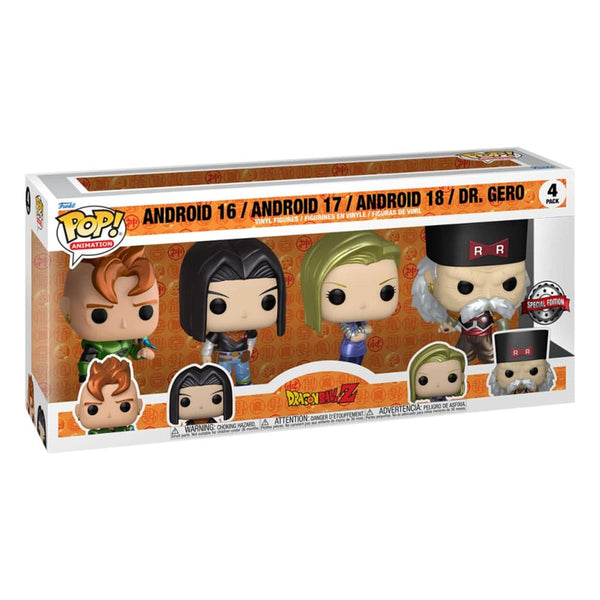 Funko Pop! Dragon Ball Z 4-PACK (SE)