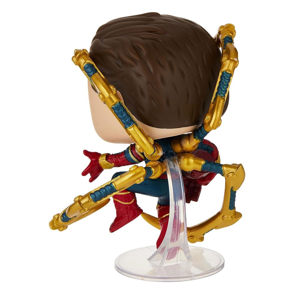 Pop! Iron Spider without mask & Infinity Gauntlet