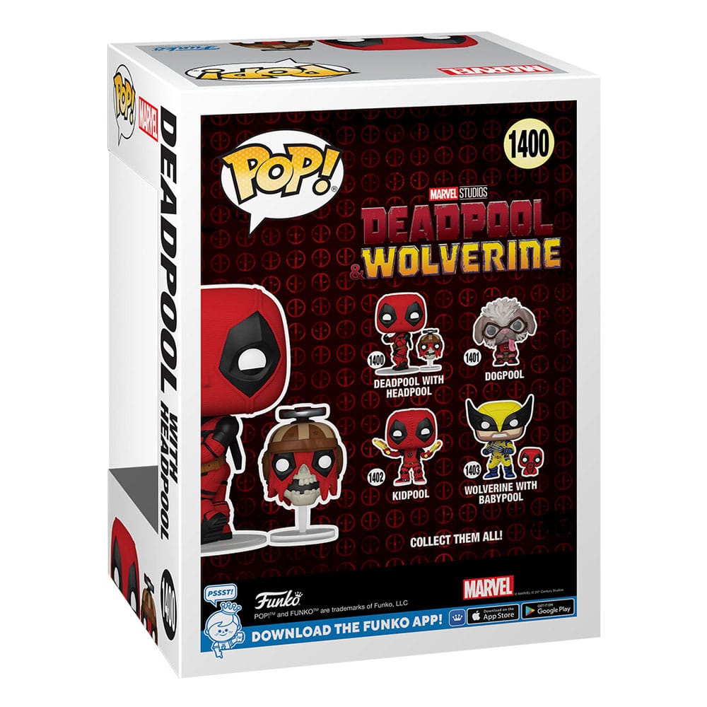 Pop! & Buddy Deadpool with Headpool