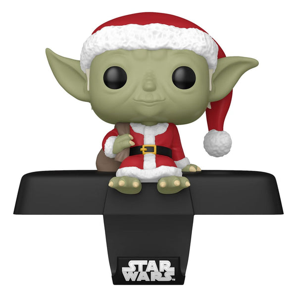 Funko Pop! Stocking Hanger Yoda en Père Noël – Star Wars