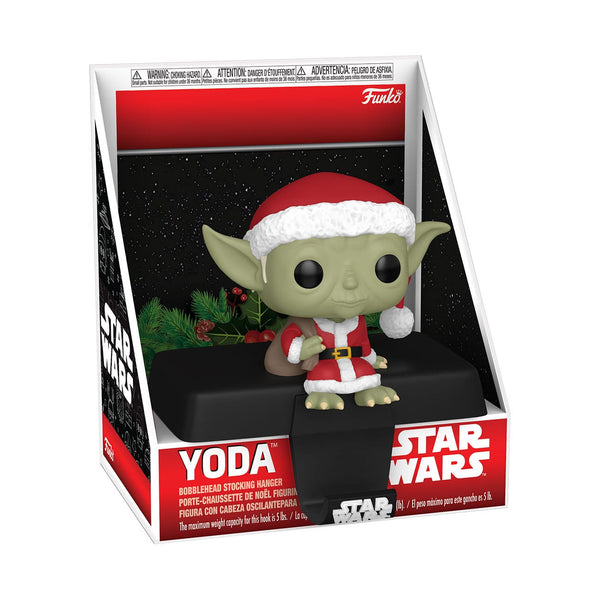Funko Pop! Stocking Hanger Yoda en Père Noël – Star Wars