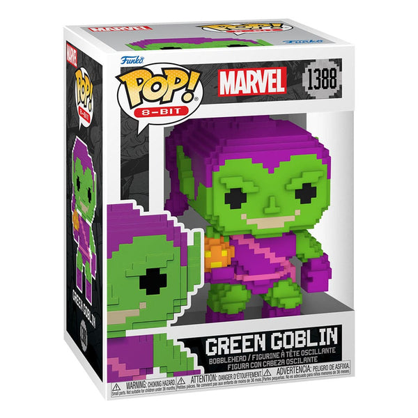 Funko Pop! Bouffon Vert (8-Bit) – Spider‑Man