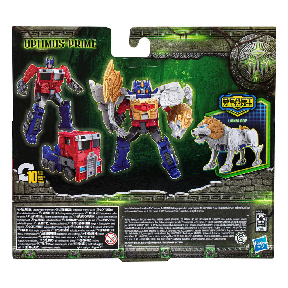 Transformers Beast Alliance Combiner Optimus Prime & Lionblade