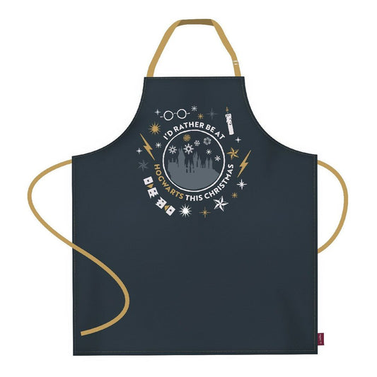 Apron I'd rather stay at Hogwarts for Christmas