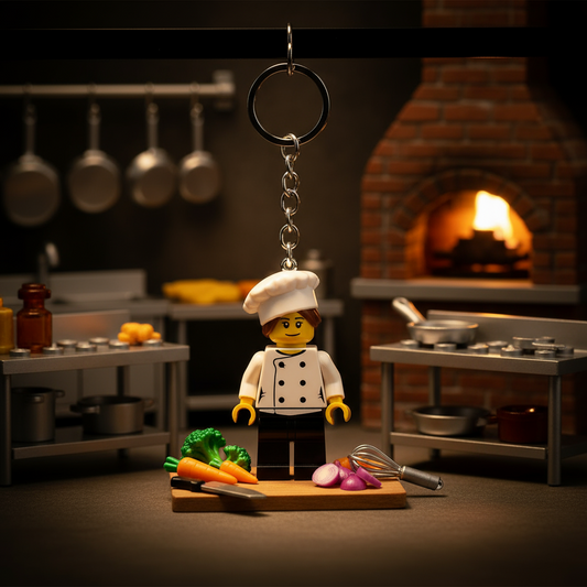 LEGO Light-Up Keychain - Chef
