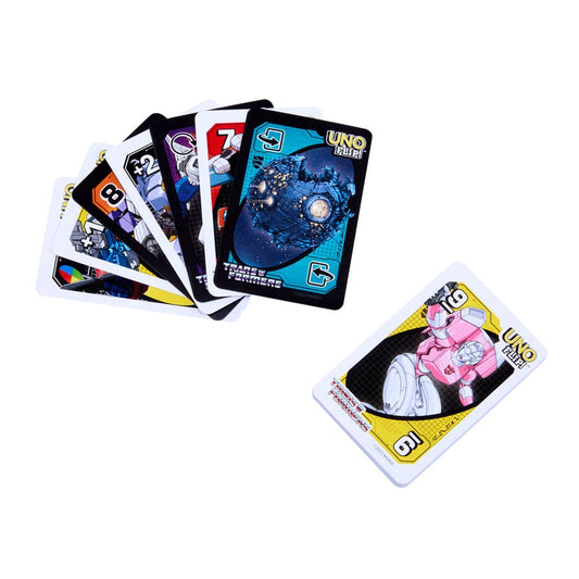 UNO Flip! Card Game - Transformers