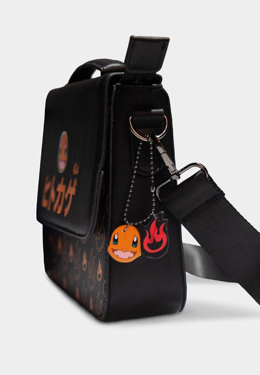 Pokémon Faux Leather Crossbody Bag - Charmander #004