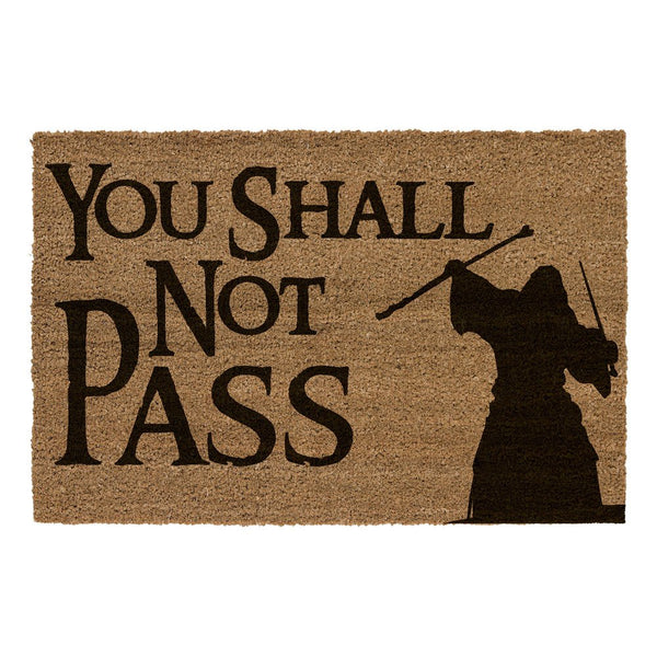 Lord of the Rings Doormat - You Shall Not Pass