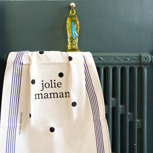 Family tea towel - Jolie Maman