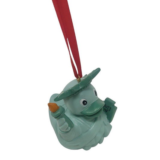 Hanging decoration: Duck Statue of Liberty