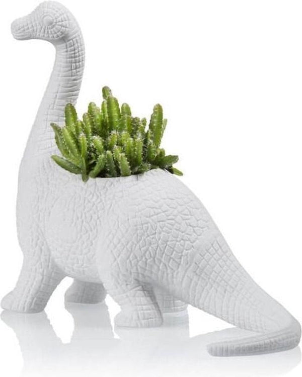Pot de fleur Dinosaure Plantosaurus Bitten – Cache-pot original
