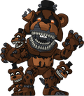 Figurine Nightmare Freddy and Freddles