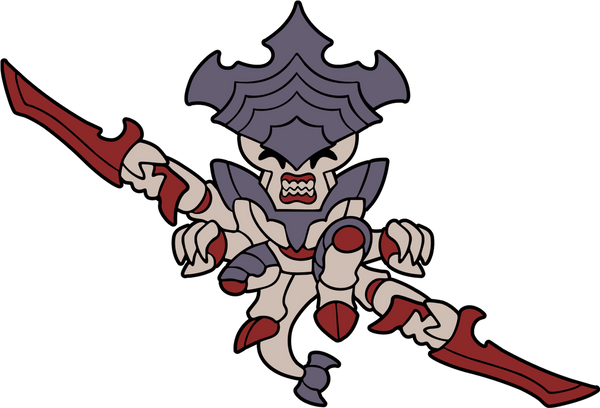 Tyranid Warrior Pin
