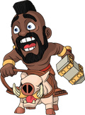 Figurine Hog Rider