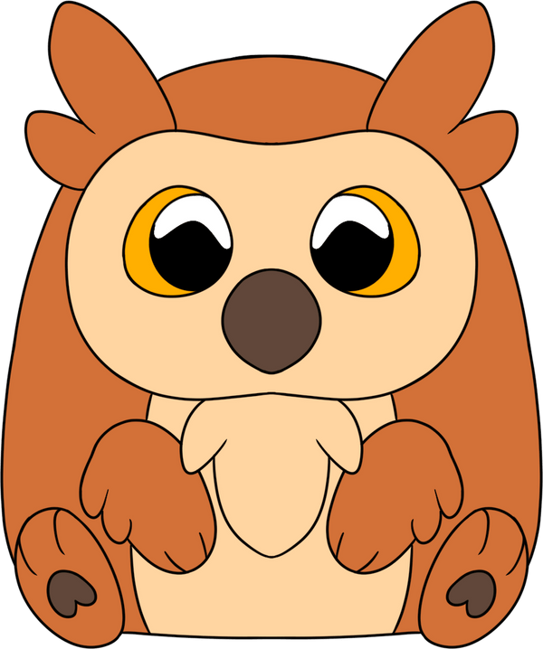 Owlbear Keychain Plush (5in)