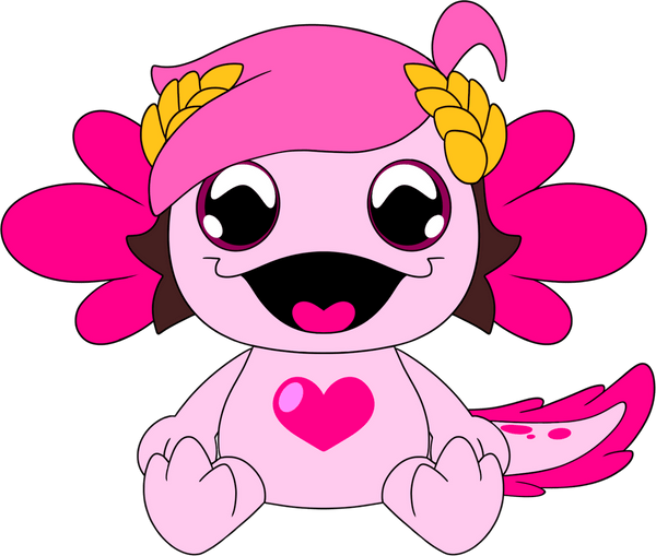 Vernias - Axolotias Plush (9in)