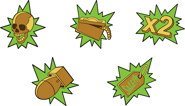 Call of Duty Zombies Pin Set 2