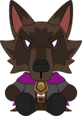 Peluche Wolfkin Student