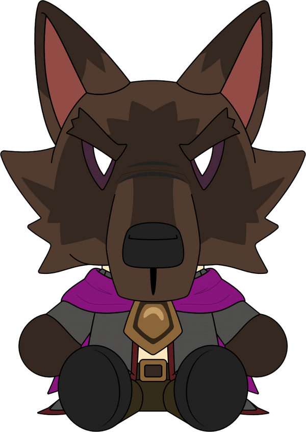 Wolfkin Student Plush (9in)