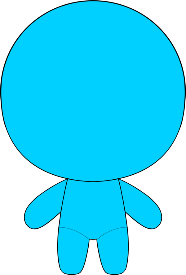 Porte-clés bleu