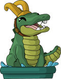 Figurine Alligator Loki