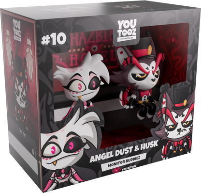 Angel Dust & Husk Monitor Buddiez