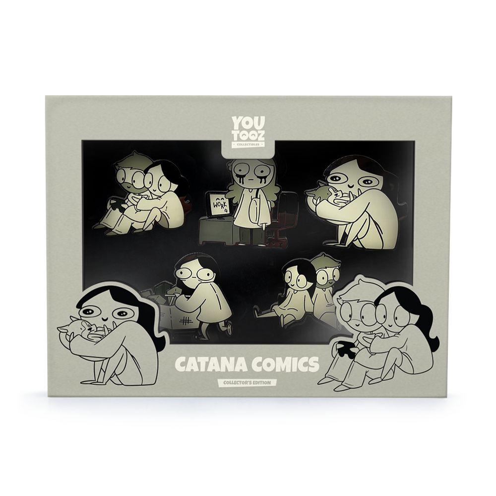 Set de pin's Catana Comics
