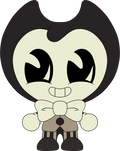 Porte-clés peluche Chibi Bendy